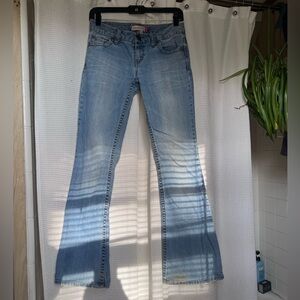 Y2K Aeropostale Light Blue Women's Flare Jeans